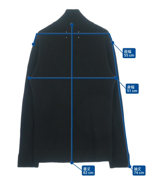 Maison Margiela（メゾンマルジェラ）カーディガン 黒 サイズ:XL メンズ/2200640684020
