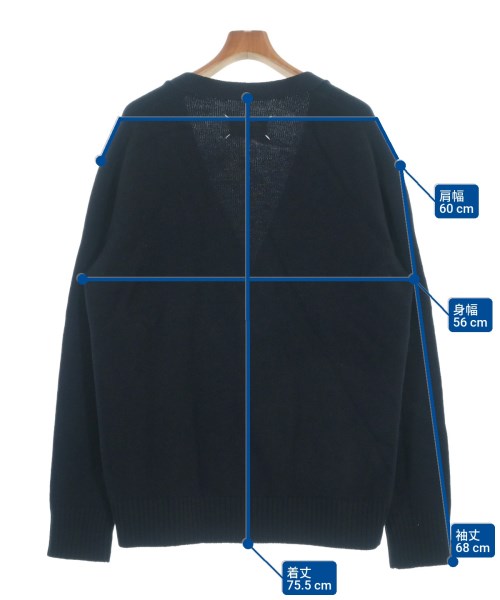 Maison Margiela（メゾンマルジェラ）カーディガン 紺 サイズ:S メンズ/2200640684075