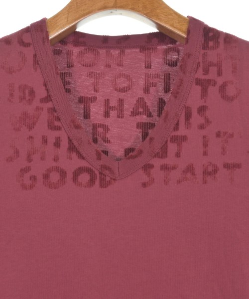 Maison Margiela（メゾンマルジェラ）Tシャツ・カットソー ピンク サイズ:S レディース/2200641286070