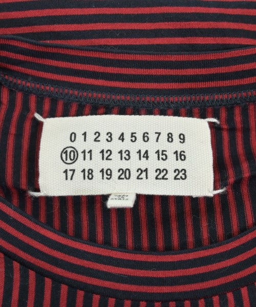 Maison Margiela（メゾンマルジェラ）Tシャツ・カットソー 赤 サイズ:50(XL位) メンズ/2200627283277