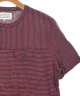 Maison Margiela（メゾンマルジェラ）Tシャツ・カットソー 赤 サイズ:50(XL位) メンズ/2200627283277