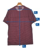 Maison Margiela（メゾンマルジェラ）Tシャツ・カットソー 赤 サイズ:50(XL位) メンズ/2200627283277