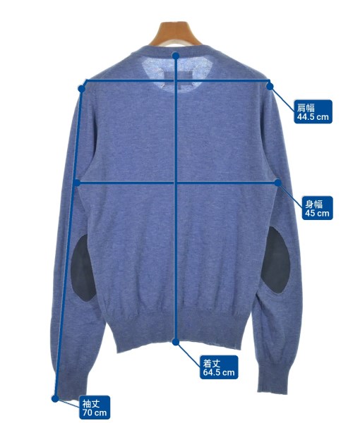 Maison Margiela（メゾンマルジェラ）ニット・セーター 青 サイズ:S メンズ/2200629803015