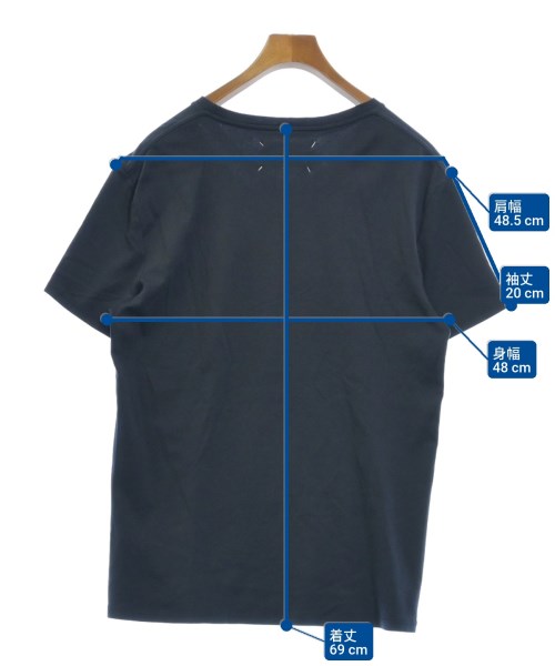 Maison Margiela（メゾンマルジェラ）Tシャツ・カットソー 紺 サイズ:48(L位) メンズ/2200630866221