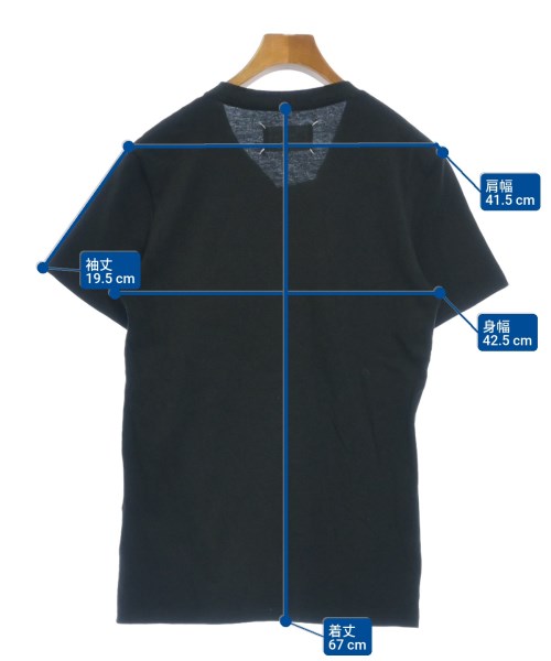 Maison Margiela（メゾンマルジェラ）Tシャツ・カットソー 黒 サイズ:46(M位) メンズ/2200630866238