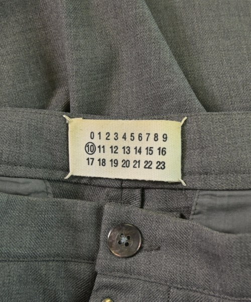 Maison Margiela（メゾンマルジェラ）スラックス グレー サイズ:44(S位) メンズ/2200642253248