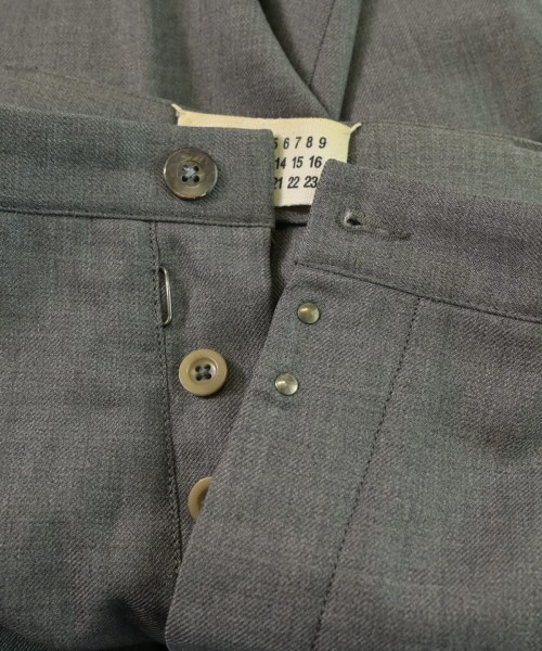 Maison Margiela（メゾンマルジェラ）スラックス グレー サイズ:44(S位) メンズ/2200642253248