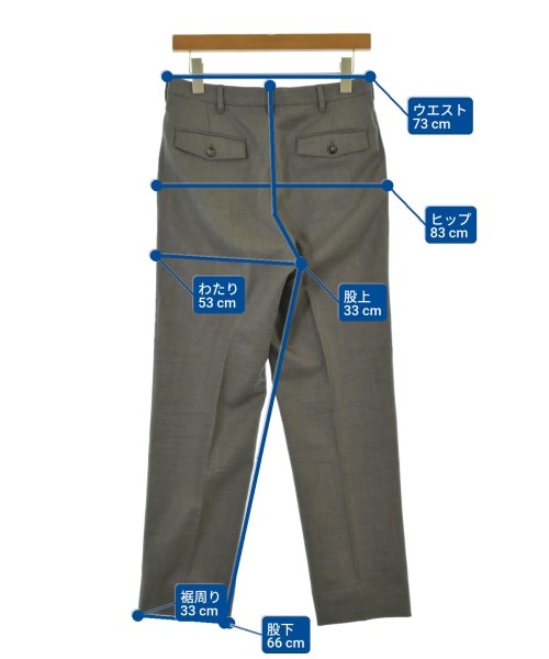 Maison Margiela（メゾンマルジェラ）スラックス グレー サイズ:44(S位) メンズ/2200642253248