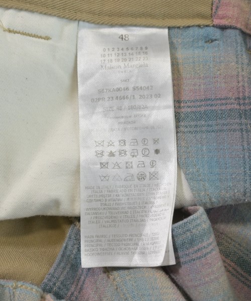 Maison Margiela（メゾンマルジェラ）チノパン ベージュ サイズ:48(L位) メンズ/2200642493071