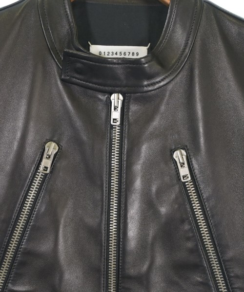 Maison Margiela（メゾンマルジェラ）ライダース 黒 サイズ:48(L位) メンズ/2200642642011