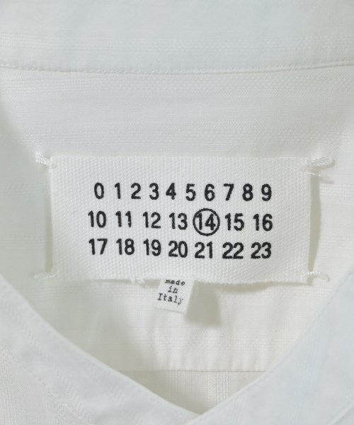 Maison Margiela（メゾンマルジェラ）カジュアルシャツ 白 サイズ:44(S位) メンズ/2200642895066