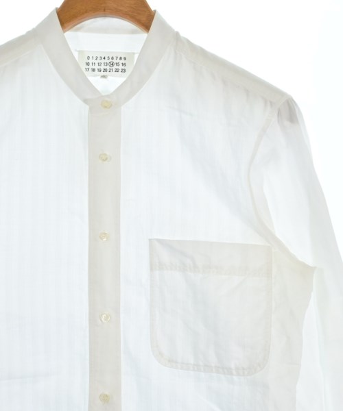 Maison Margiela（メゾンマルジェラ）カジュアルシャツ 白 サイズ:44(S位) メンズ/2200642895066
