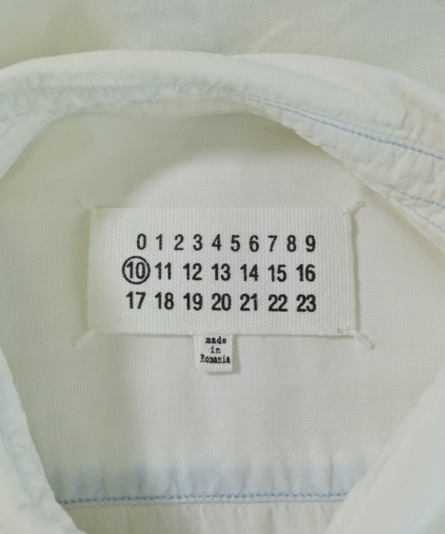 Maison Margiela（メゾンマルジェラ）カジュアルシャツ 白 サイズ:46(M位) メンズ/2200642895073