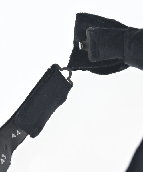 Maison Margiela（メゾンマルジェラ）ネクタイ 黒 サイズ:- メンズ/2200642928047