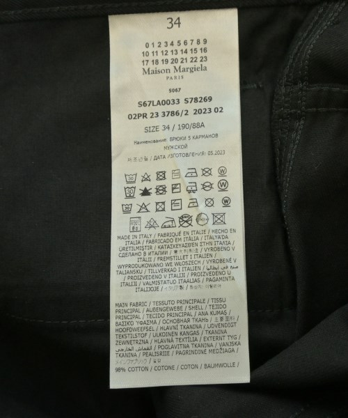 Maison Margiela（メゾンマルジェラ）その他 黒 サイズ:34(XL位) メンズ/2200624707042