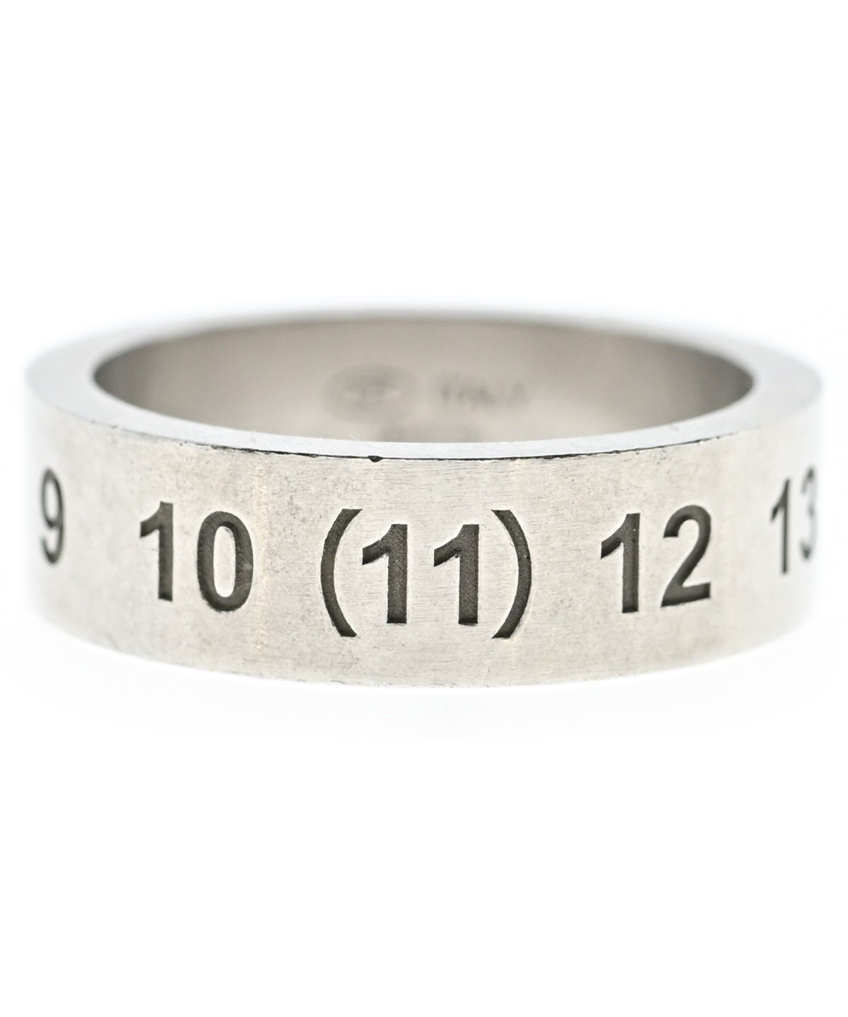 Maison Margiela（メゾン マルジェラ）数字デザイン リング 19号 Maison margielaマルジェラ ナンバ リング シルバーリング 19号 - メルカリ