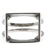 Maison Margiela（メゾンマルジェラ）リング シルバー サイズ:-(20号位) メンズ/2200643174030