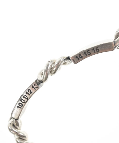 Maison Margiela（メゾンマルジェラ）ブレスレット・バングル シルバー サイズ:- レディース/2200643312036