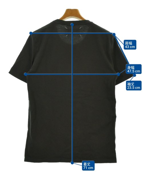 Maison Margiela（メゾンマルジェラ）Tシャツ・カットソー 黒 サイズ:48(L位) メンズ/2200639814209