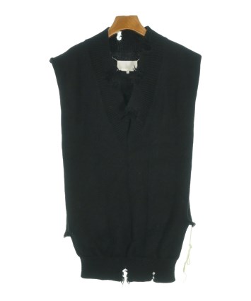 Maison Margiela（メゾンマルジェラ）ベスト 黒 サイズ:S レディース