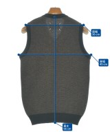 Maison Margiela（メゾンマルジェラ）ベスト 茶 サイズ:L メンズ/2200643488076