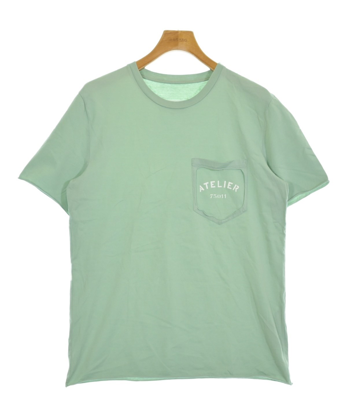Maison Margiela ダークグリーン コットン Tシャツ 48 Maison Margiela（メゾンマルジェラ）Tシャツ・カットソー 緑 サイズ