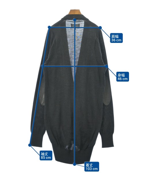 Maison Margiela（メゾンマルジェラ）カーディガン 黒 サイズ:S レディース/2200629491069