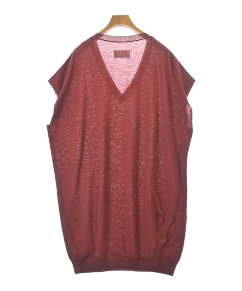 Maison Margiela（メゾンマルジェラ）ベスト/ノースリーブ 赤 サイズ:F レディース/2200633034146