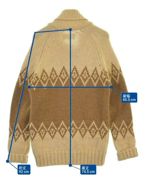 Maison Margiela（メゾンマルジェラ）カーディガン ベージュ サイズ:M メンズ/2200642636010