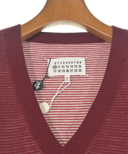 Maison Margiela（メゾンマルジェラ）ニット・セーター 赤 サイズ:L メンズ/2200644151245