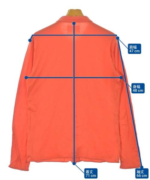 Maison Margiela（メゾンマルジェラ）Tシャツ・カットソー オレンジ サイズ:48(L位) メンズ/2200644183024