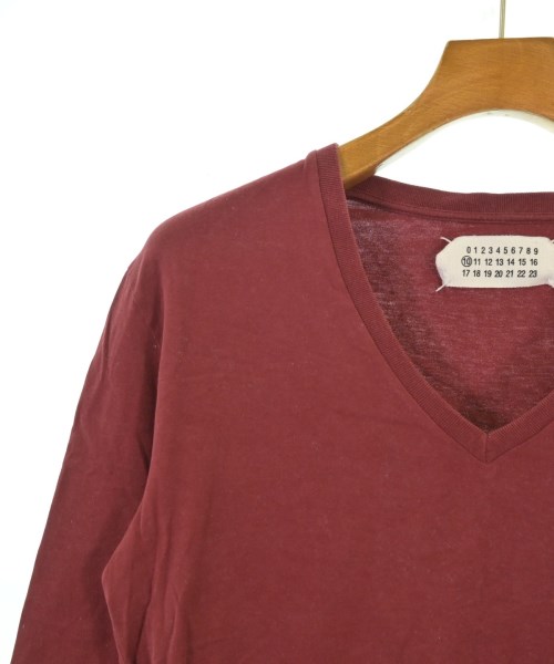 Maison Margiela（メゾンマルジェラ）Tシャツ・カットソー 赤 サイズ:46(M位) メンズ/2200644309035