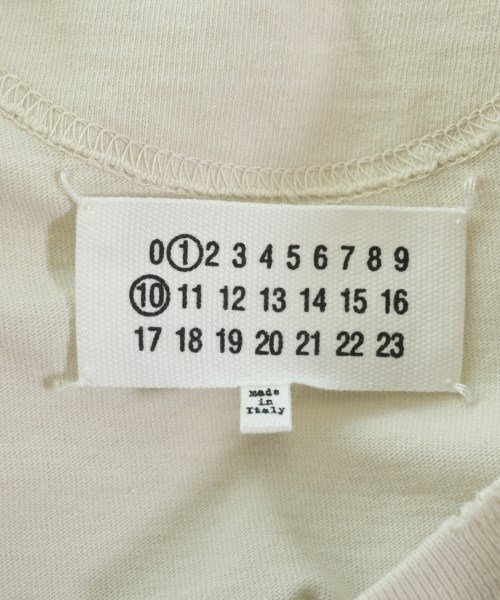 Maison Margiela（メゾンマルジェラ）Tシャツ・カットソー ベージュ サイズ:M メンズ/2200644396066