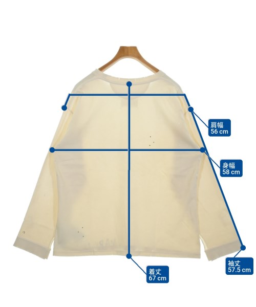 Maison Margiela（メゾンマルジェラ）Tシャツ・カットソー ベージュ サイズ:M メンズ/2200644396073