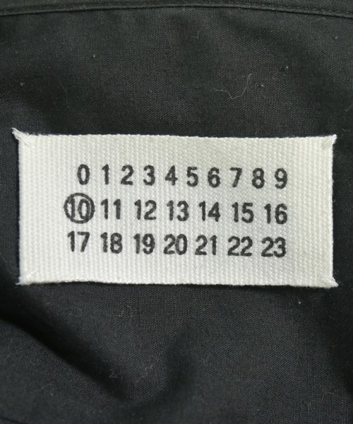 Maison Margiela（メゾンマルジェラ）カジュアルシャツ 黒 サイズ:2(M位) メンズ/2200644649087