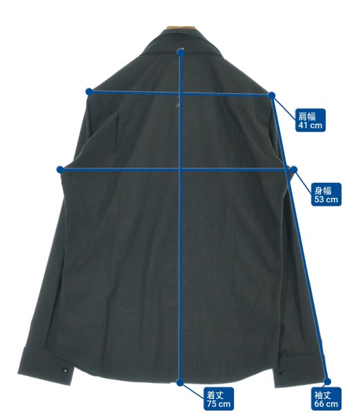 Maison Margiela（メゾンマルジェラ）カジュアルシャツ 黒 サイズ:2(M位) メンズ/2200644649087