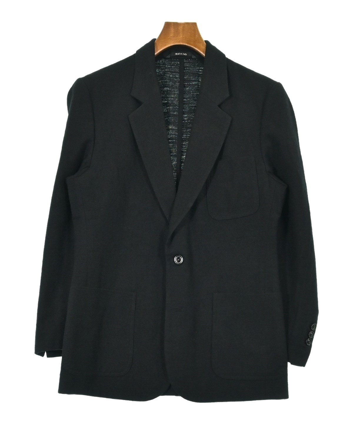 maison margiela テーラードジャケット サイズ44 Maison Margiela(メゾンマルジェラ)テーラードジャケット 黒