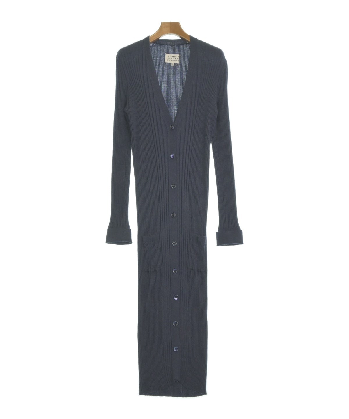 メル17613 Maison Margiela（メゾンマルジェラ）カーディガン 紺 サイズ:S