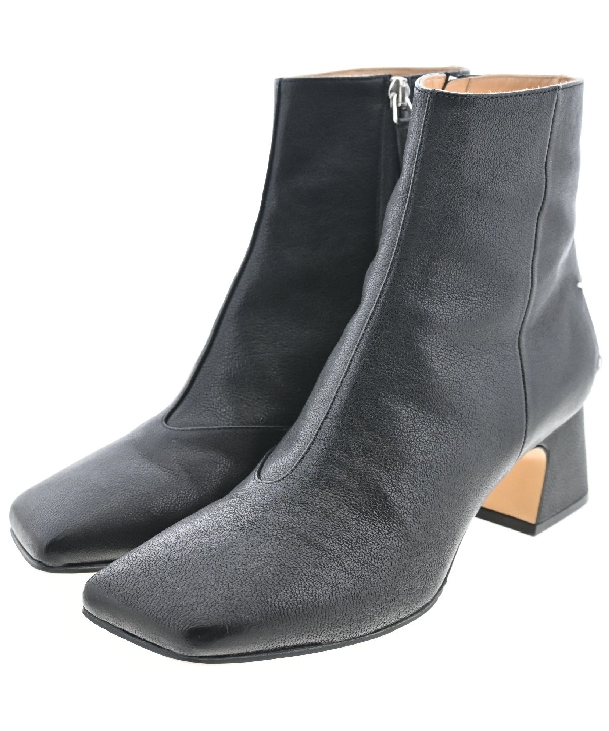 maison margiela メゾンマルジェラ　バイカラーブーツ　こげ茶×黒 Maison Margiela（メゾンマルジェラ）ブーツ 黒 サイズ:EU40