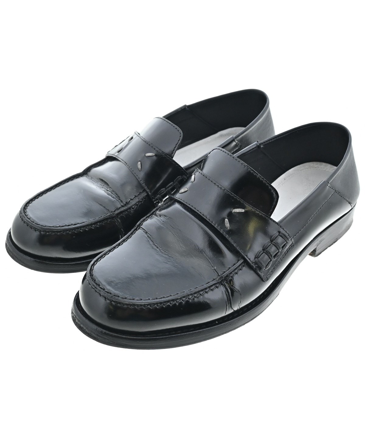 MM6 ドレスシューズ/ローファー 黒 2122625A0163 Maison Margiela(メゾンマルジェラ)ドレスシューズ/ローファー