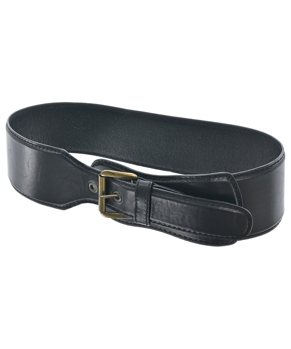 H2588P◾️メゾンマルジェラ　ブラックレザーベルト H2588P◾️メゾンマルジェラ ブラックレザーベルト