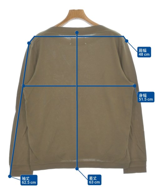 Maison Margiela（メゾンマルジェラ）Tシャツ・カットソー カーキ サイズ:48(L位) メンズ/2200593198537