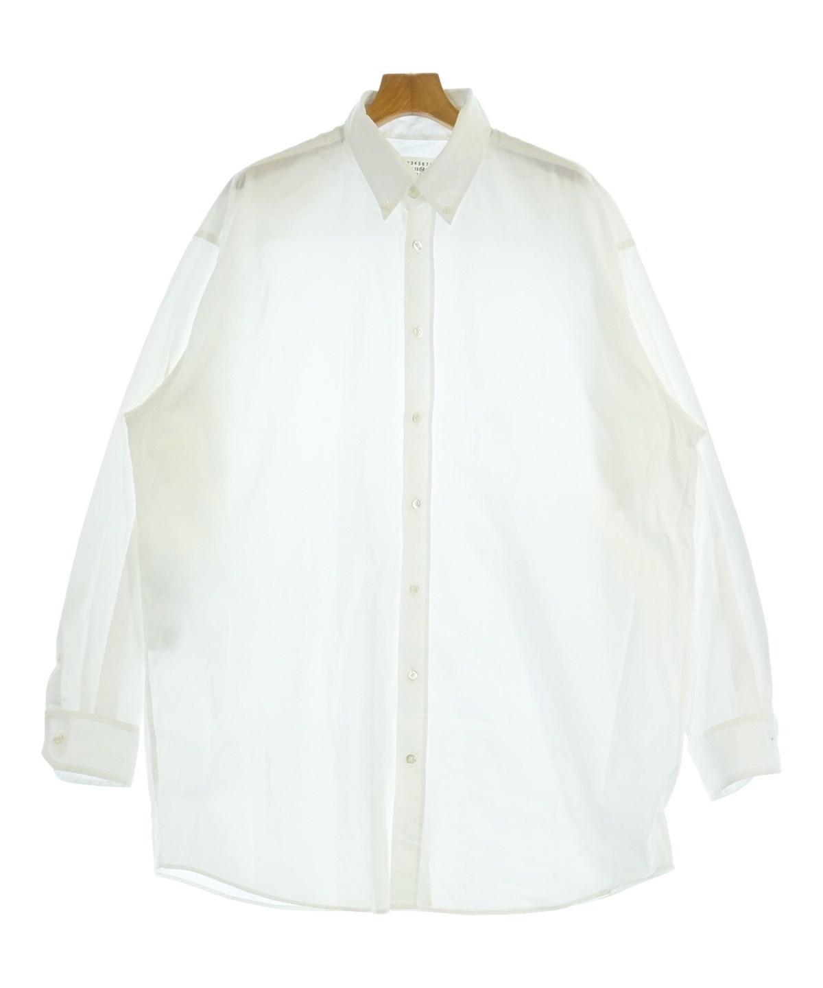 Maison Margiela カジュアルシャツ 白 2007424D0430 Maison Margiela（メゾンマルジェラ）カジュアルシャツ 白