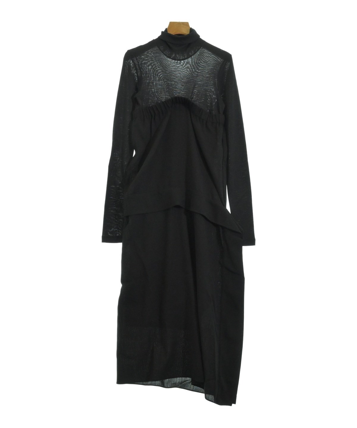 Maison Margiela（メゾンマルジェラ）ワンピース 黒 サイズ:38(S