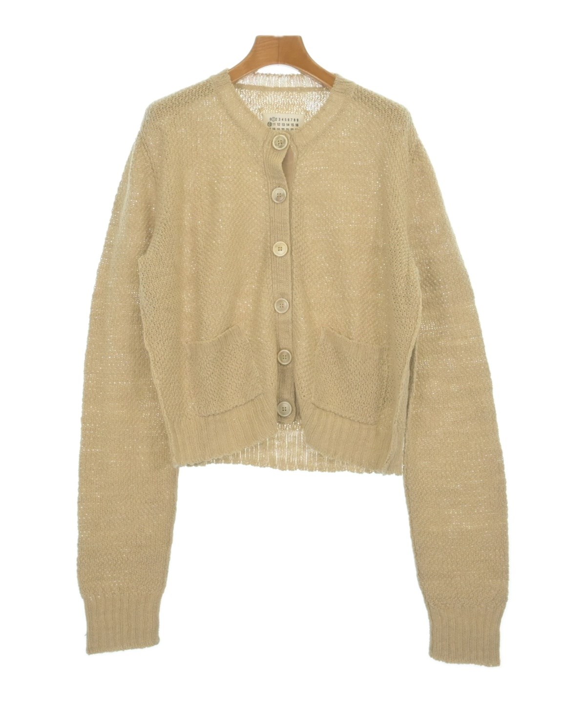Maison Margiela（メゾンマルジェラ）カーディガン ベージュ サイズ:S