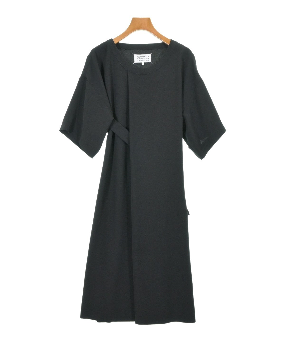 Maison Margiela（メゾンマルジェラ）ワンピース 黒 サイズ:38(S位