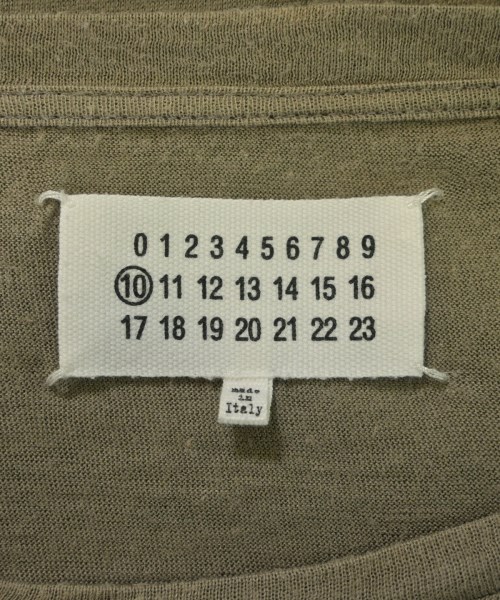 Maison Margiela（メゾンマルジェラ）Tシャツ・カットソー カーキ サイズ:46(M位) メンズ/2200620889315