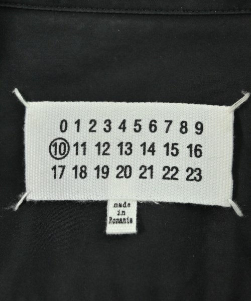 Maison Margiela（メゾンマルジェラ）カジュアルシャツ 黒 サイズ:40(M位) メンズ/2200622525068