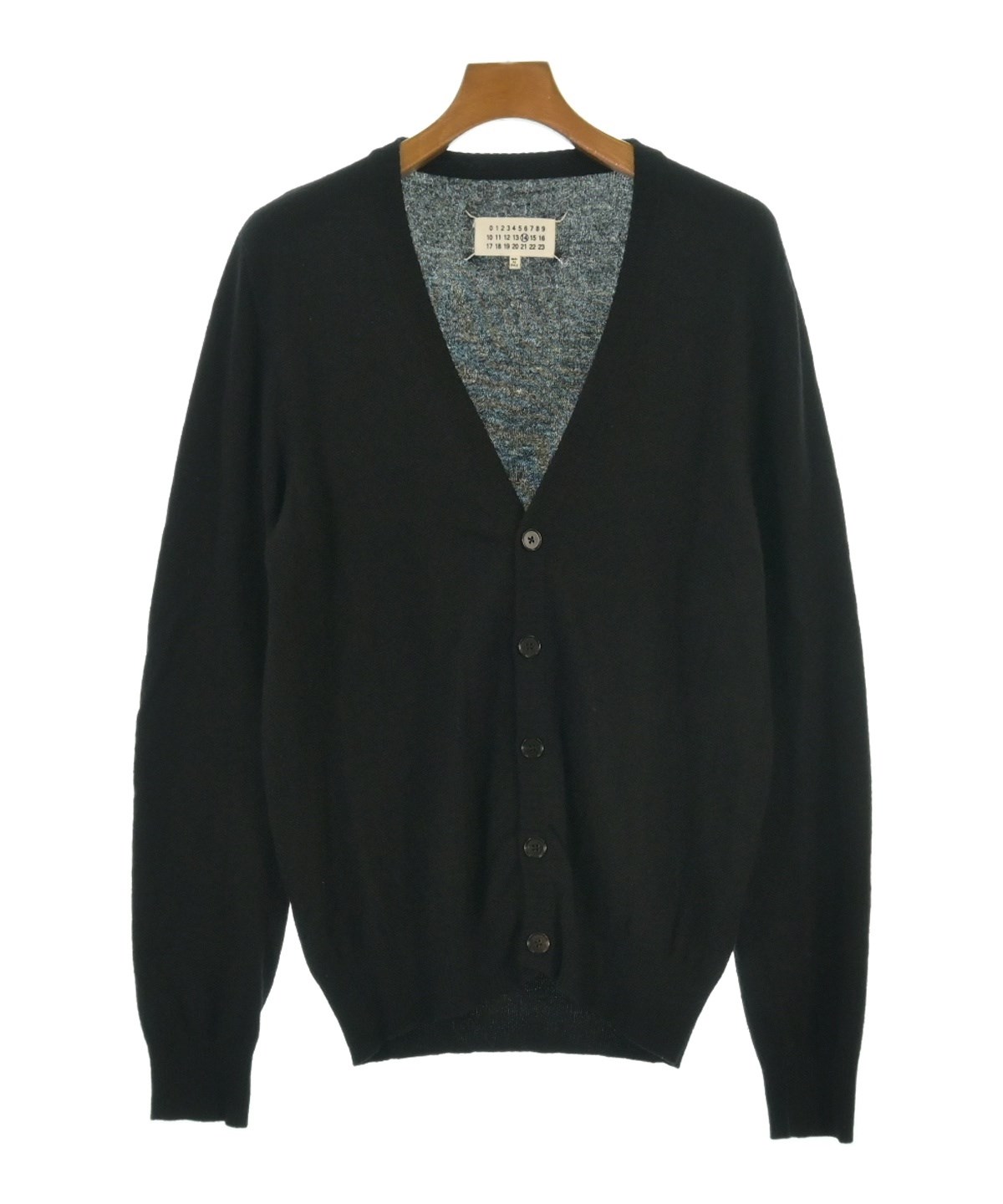 Maison Margiela（メゾンマルジェラ）カーディガン 黒 サイズ:M メンズ