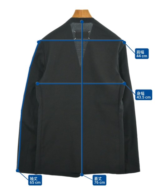 Maison Margiela（メゾンマルジェラ）カジュアルジャケット 黒 サイズ:44(S位) メンズ/2200622693019